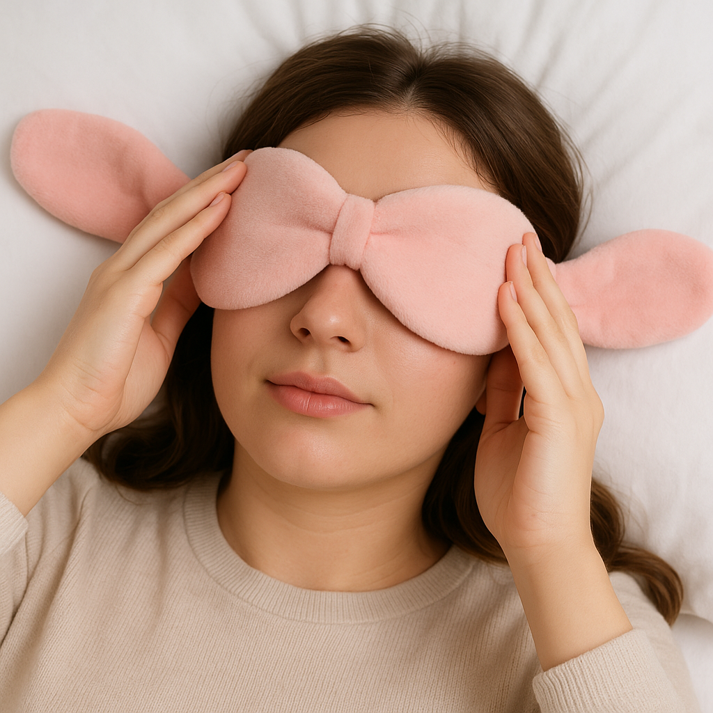 Weighted Eye Mask